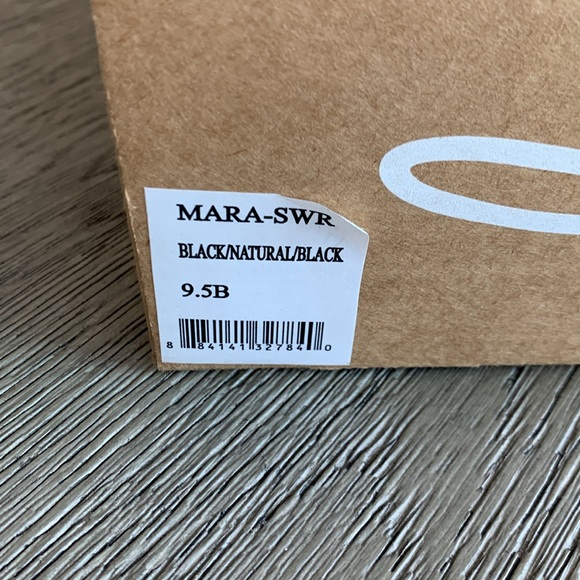 New, Loeffler Randall Mara-SWR, Black/Natural Raffia Woven shoes. Size 9.5 B. - Picture 9 of 9